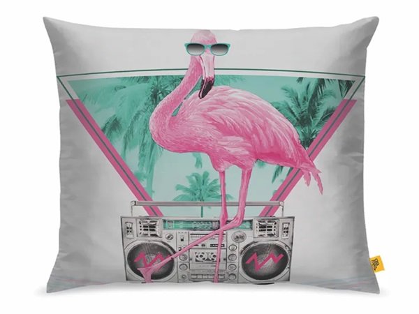 Kit 03 Capas de Almofadas Pink Flamingo